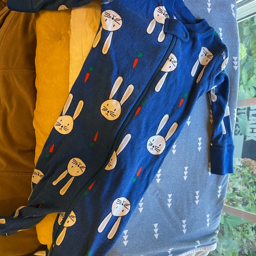 Hanna Andersson bunny pajamas